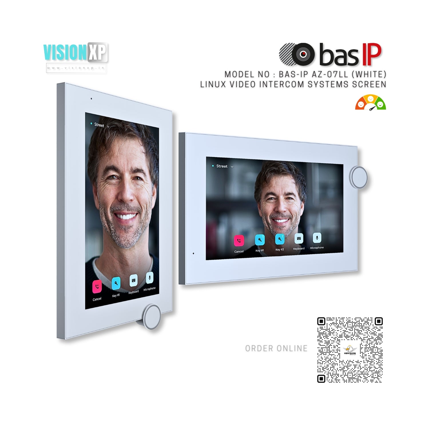 basIP AZ-07LL IP Linux Video Intercom Systems 7inch Touch Screen basIP AZ-07LL IP Linux Video Intercom Systems 7inch Touch Screen